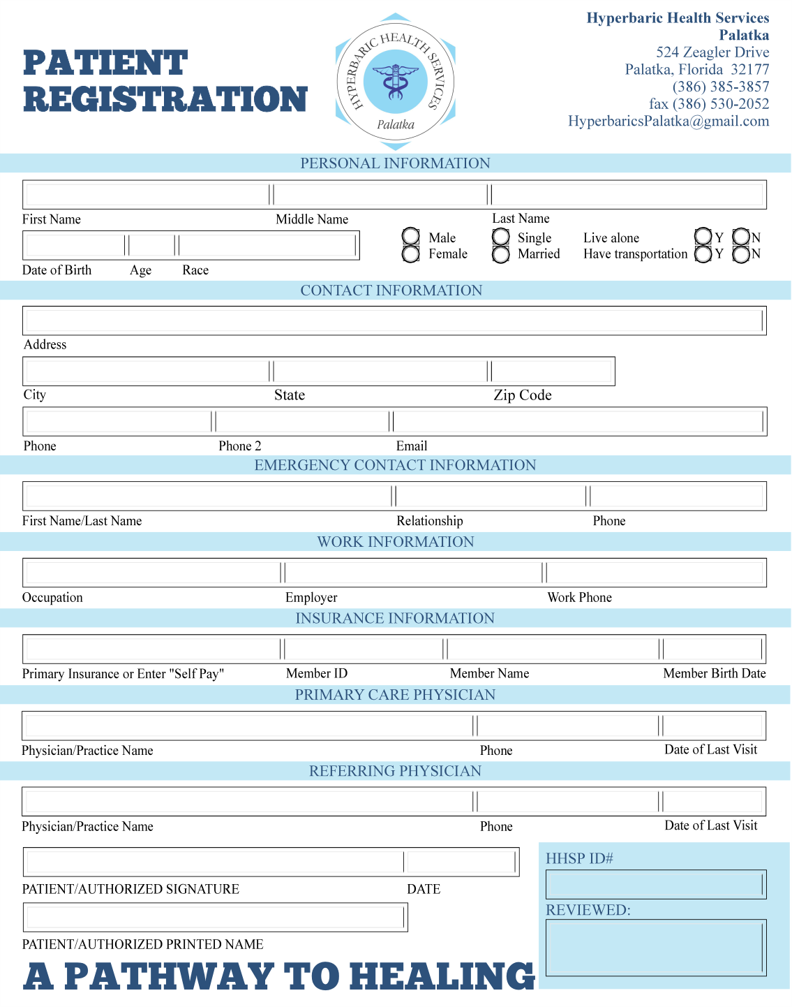 Patient Registration Form thumbnail image